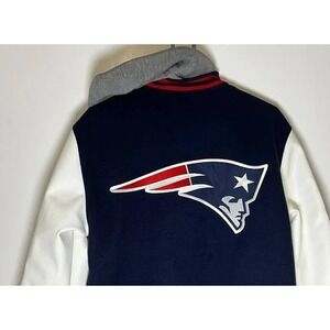 The Wild Collective NFL New England Patriots Jacket Mens Size Medium New‎ W/Tags